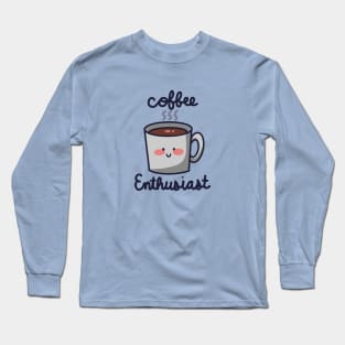 Coffee Enthusiast Long Sleeve T-Shirt